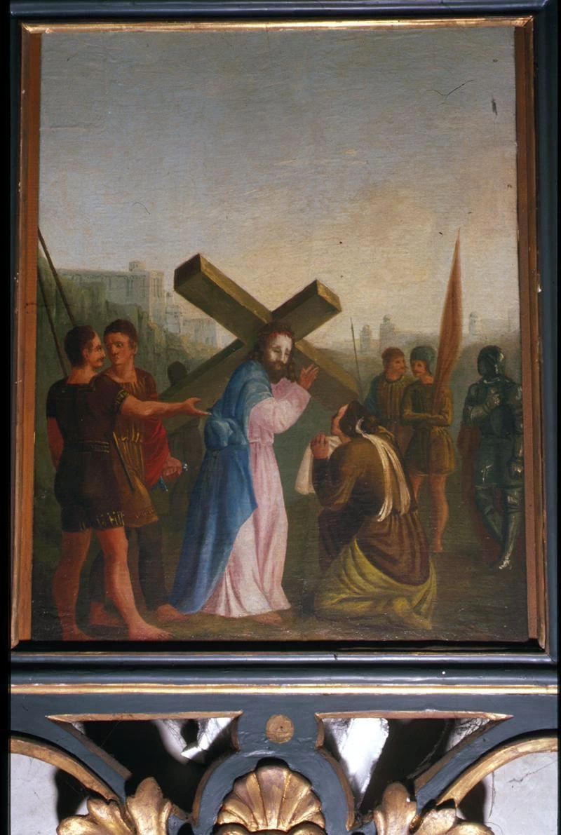 Via Crucis. Gesù asciugato dalla Veronica - Caerano di San Marco, Treviso